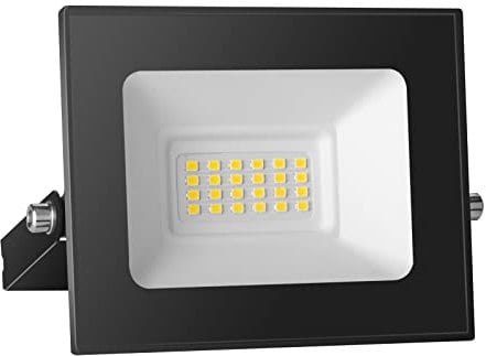 Proyector LED 12V DC, 20W LED Proyector IP65 Resistente al agua, 6000K Blanco frío LED luces de pared al aire libre, 2000LM LED proyector para jardín, patio, terraza, garaje