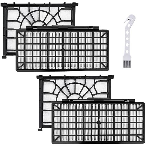 Motorschutzfilter für Staubsauger VZ02MSF VSZ4G, VSQ8, 2x HEPA Filter für Siemens VSQ8M1 Q 8.0,2x Motorfilter für Siemens Q5.0 extreme silencePower VSQ5X1230 VZ154HFB Staubsauger Filter