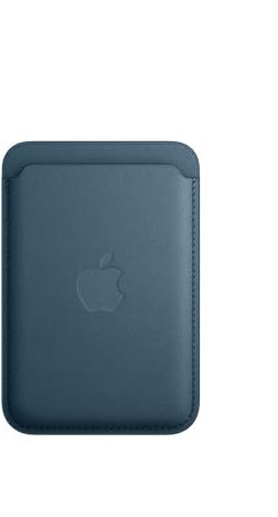 Apple iPhone Feingewebe Wallet mit MagSafe – Pazifikblau 