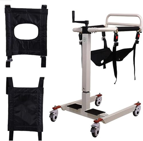 Patientenlift Für Zu Hause, Stahltransport-Rollstuhllift-Transferstuhl, Behinderte Ältere Menschen Am Nachttisch, Toiletten, Sitzhebehilfe, Badezimmerrollstühle