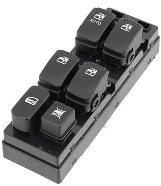 Interruptor Elevalunas Para Kia para Sorento 2002 2003 2004 2005 2009 Botón de interruptor de Control de ventanilla eléctrica 935703E410 93570-3E410 93570-3E410-BL Interruptor elevalunas eléctrico