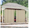 Mewkew Outdoor Vorhänge Wasserdicht mit Öse (Oben und unten) B500×H213cm Gartenpavillon Terrasse Winddicht Verdunkelnd Wärmeisoliert Sichtschutz Vorhang für Pergola Veranda Pool Cabana