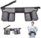 Window Cleaning Belt, Heavy Duty Nylon Window Cleaning Tools Pouch with 4 Pockets, Adjustable Waist Tools Bag, Portable Tool Belt for Custodial, Housekeeping, Cleaning & Gardening