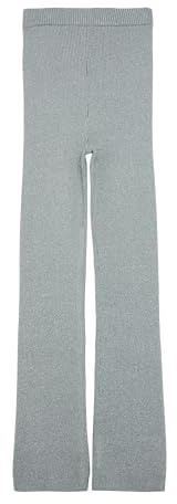 s.Oliver Strickhose mit Flared Leg und Metallic-Effekt