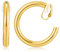 LILIE&WHITE Klipp Ohrringe Elegante Goldene Klipp-Ohrringe für Damen – Allergikerfreundlich, Rost- und Farbbeständig – Alltag und Besondere Anlässe