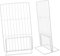 PRETYZOOM 2pcs Refrigerator Partition Refrigerator Separator Refrigerator Divider Fridge Mesh Divider Freezer Divider Shelf Dividers for Closet Organization Freezer Supply Iron White