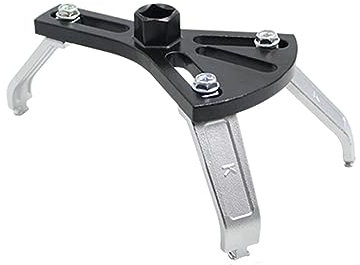 Luwqceu 1 Stück 3-Klauen-Multifunktionsschlüssel für Kraftstofftankabdeckungen für Kraftfahrzeuge, Benzinpumpen-Abdeckungsschlüssel, Werkzeug zum Entfernen Von Benzinpumpen