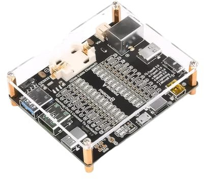 budiniao USB Line Tester With LED Indicators For Type-C Data Line Testing Equipped With LED Indicators PCB Cable Checker