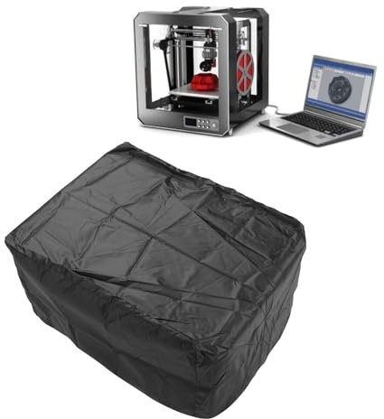 3D Druckergehäuse, 210D Feuerfestes und Staubdichtes Zelt, Konstante Temperatur, Schutzhülle, Raum für 3D Drucker Zubehör, Wasserdichte 3D Drucker Staubschutzhülle (50 * 40 * 30cm)