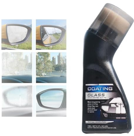 Mikromolekulares Anti-Beschlag-Beschichtungsmittel Wischer, Anti-Beschlag für Auto-Windschutzscheibe, Anti-Beschlag-Auto-Windschutzscheibe, Glasbeschichtung (1PCS)