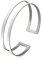 Oberarmreif Silber Armreif Oberarm Armbänder für Damen Minimalistischer Armband Armreif Offenes Oberarmmanschette Einstellbare Silbrig Armreifen Coil Manschetten Armband Handschmuck Oberarm Schmuck