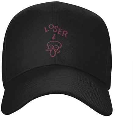 KOSOEII Basecap Thaddäus Verlierer Aufkleber Baseball Kappe Rave Sonnenhut Für Kinder Snapback Kappe Baseball Für Männer Frauen