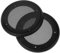 Amosfun 2stücke Auto Lautsprecher Grill Subwoofer Lautsprecher Abdeckung Schutzgitter Für Car Audio Systeme Einfache Installation Elegantes Design Kompatibel Mit Verschiedenen Lautsprechern