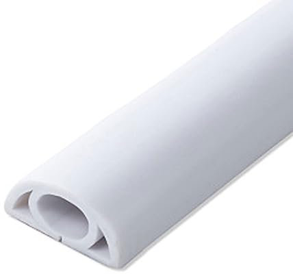 LIQONWAG Cable Trunking Kit, Speaker Wire Hider,For Wall Mount Tv Cables Cover Wire Trunk/White/L5M*W2Cm