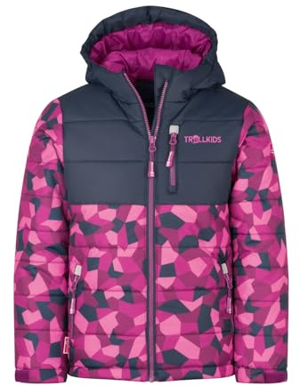 Trollkids Kids Hemsedal Snow Jacket 110, Fireberry