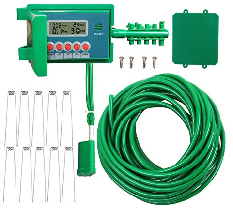 automático de riego por Goteo for el hogar Micro, rociador con Controlador Inteligente for jardín, bonsái for Uso en Interiores