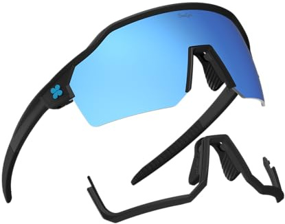 Sungod Velans™ Sunglasses - Lightweight Eyewear with UV400 Protection Frame - Silver Blue