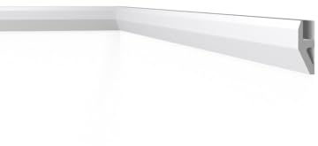 W1 WALLSTYL Lichtleisten - 55 x 18 x 2000 mm - NOËL & MARQUET - eine Marke von NMC - Extrudiertes Polystyrol mit hoher Dichte