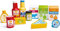 Bigjigs Toys Chilled Groceries Wooden Play Food - 11 Grocery Play Food Pieces Age 3+, Quality Toy Food for Toddlers & Children, Perfect Kids Wooden Kitchen Accessories for Pretend Play