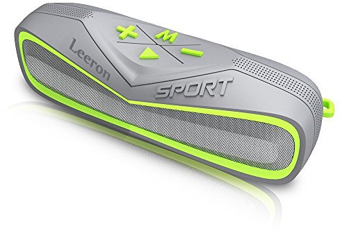 YFeel IPX7 Waterproof Wireless Portable Speaker, Waterproof Outdoor Bluetooth Speaker for iPod, iPhone, Android and Shape & Anti-Shock Sports Shower with card reader