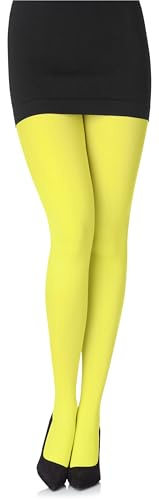Antie Damen Mikrofaser Strumpfhose bunt blickdicht AN-122 60 DEN (Pistazie, M (36-40))