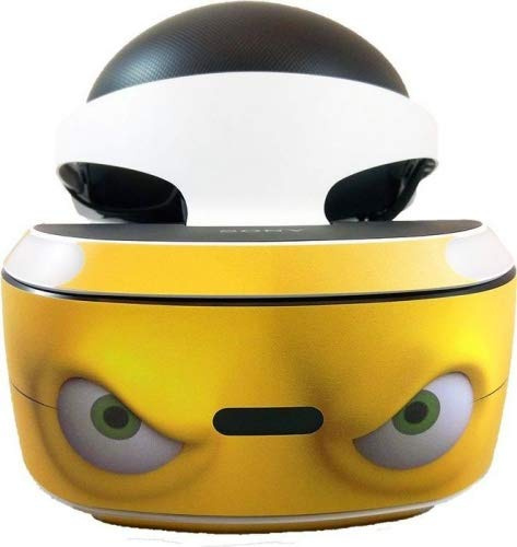 Sony Playstation VR Skin - Design Aufkleber Comic Yellow