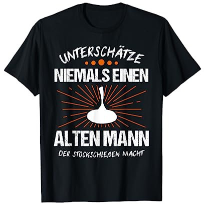 Stockschießen Stockschütze Stocksport Mannschaft Geschenk T-Shirt