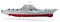 Cartronic Seamaster 2.4 GHz Flugzeugträger I Ferngesteuertes Schiff mit beleuchteter Kommandozentrale I Bis zu 80 m Reichweite I RC funkgesteuertes Schiff ab 14 Jahre