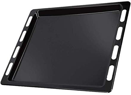 Find A Spare Black Enamel Baking Tray Kitchen 448mmmm x 360mm x 25mm for Bosch Russell Hobbs Siemens Oven Cooker