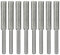 Nifocc 8 PCS Diamond Sharpening Wheels Diamond Chainsaw Sharpener Burr Grinding Stone File for Metal Chainsaw Alloy Steel Jade Gem Stone Carving Ceramics Glass - 3/16 4.8mm
