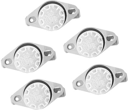 5 Pz KSD301 Interruttore di controllo termico della temperatura del termostato, 250V10A NO, Interruttore termico del termostato di controllo della temperatura dell'interruttore(85)