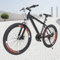 Mountainbike 26 Zoll Urban Bikes 21-Gang Jungen-Fahrrad Outdoor Trekkingrad Fitness Bike Herren-Fahrrad für 165-185cm Höhe Schwarz