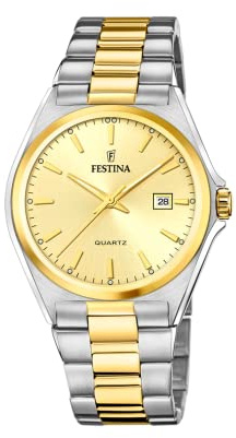 Festina Herren-Armbanduhr aus Edelstahl