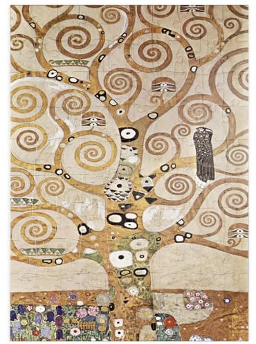 MyPuzzle L'Arbre De Vie Di Gustav Klimt (1905-1909) - Premium 100 Pezzi Puzzle - MyPuzzle Collezione speciale di Æpyornis
