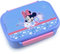Disney Minnie Mouse - Contenitore per il pranzo con inserto rimovibile in plastica sicura, senza BPA, per bambini, ideale per la scuola, l'asilo, il tempo libero, circa 6 x 13,5 x 18 cm