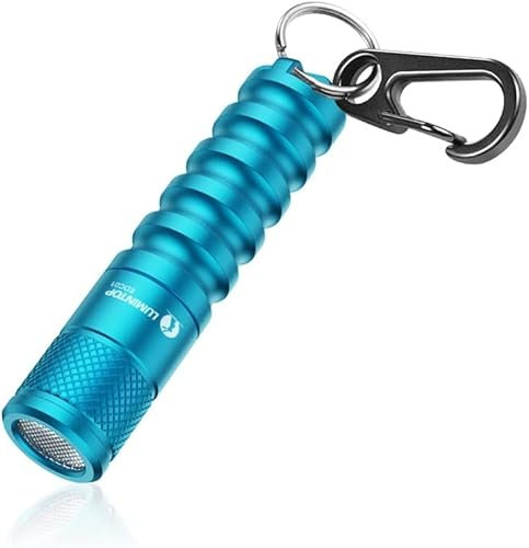 LUMINTOP EDC01 Mini LED Taschenlampe 120 Lumen Superhelle, 3 Modi, IPX8 wasserdicht, kleine lampe(Blau)