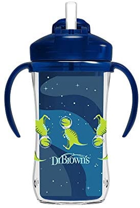 Dr. Brown's 10 oz/300 mL Insulated Straw Cup, 1-Pack