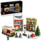 LEGO Holiday Main Street Bauset 10308, für Erwachsene und Familie, Weihnachtsdorf Bauset, Urlaubsausstellungs-Set mit Geschäften, Straßenbahn und 6 Minifiguren, Weihnachtsdeko zum Zusammenbauen