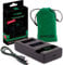 PATONA NP-W126s NP-W126 - PD Performance Battery Charger (1000mA) USB-C Mini Dual LCD - PD/QC Enabled (161957) - X-M5 X100VI X-S10 X-T20 X-T30 II X-T5 X-T50 etc.
