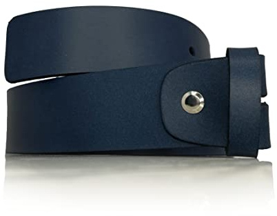 almela | Gürtel ohne Schnalle mit Schraube | Austauschbare Schnallen | echt Leder | 35mm und 40mm | Ledergürtel | Wechselgürtel