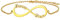 Bestyle Fußketten mit Namen Edelstahl Personalisiertes Namensfußkette Vergoldet Infinity Fußkettchen Damen Ankle Chain Wasserfest Sommer Accessoires Verstellbar 22-27cm