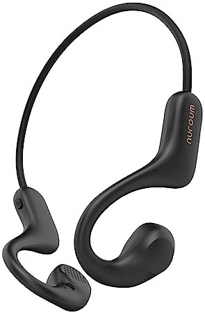 Nuroum OW10 Open Ear Kopfhörer, Bluetooth 5.3 Sportkopfhörer Kabellos mit Luftleitung, IPX6 Wasserdicht, Geräuschunterdrückung, 10H Laufzeit, Wireless Headphones zum Laufen/Joggen/Fahren