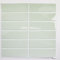 Alwayspon 10 Sheet 12''x12inch Mint Green 3D Vinyl Wall Tile Sticker Transfers,Peel and Stick Self-adhesive Waterproof Splashback Stick on Tile Decals for Kitchen Bathroom Wall