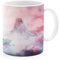 SpecialMe® Tasse Yoga Buddha Mandala Buddhismus Sprirtuelle Motive Namaste Aquarell Illustration Watercolor Geschenktasse Buddha 2 weiß standard