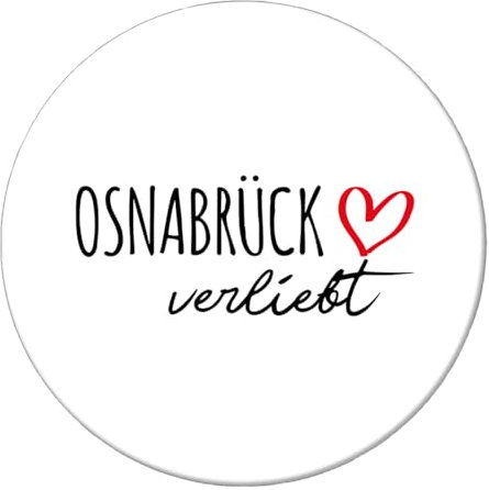 Huuraa Magnet Osnabrück verliebt Geschenk 59mm Kühlschrankmagnet Flaschenöffner Osnabrück Geschenkidee