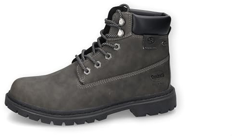 Dockers by Gerli Herren Combat Boots, Männer Sport- & Outdoorschuhe,wasserabweisend,Outdoor-Schuhe,Sportschuhe,dunkelgrau,44 EU