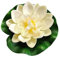 DTREELS Künstliche Blume, schwimmend, lebensechte Seerose, Landschaft, Garten, Mikro-Dekoration für Teich, 10 cm