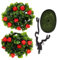 Amosfun Künstliche Früchte Künstlicher Obstbaum Pflanze Büro Obstbaum Dekoration Tischdekoration Simulation Obstbaum Simulation Obst Bonsai Dekor Tisch Obstbaum Dekor Gefälschte