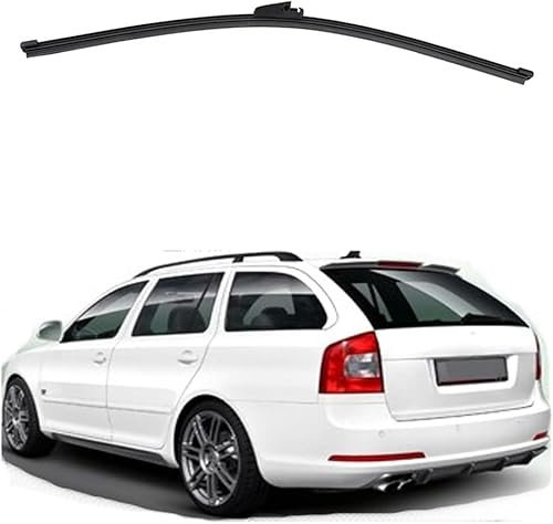 KARDZ Auto Heckscheibenwischer Set für Skoda Octavia 1Z Combi Immobilien Fließheck 2004-2013, Auto-Hinterer Scheibenwischer Wischer Gummi Reinigungsfenster Ersatzteile