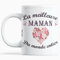 Paroles d'amour Tasse cadeau Fete des Meres Pour maman La Meilleure Maman Du Monde Entier Noel Bonne Fete Maman Anniversaire Tasse Cadeau original Beaux messages d'amour pour les mamans